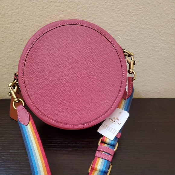 Coach Kia Circle Crossbody In Colorblock - Picture 6 of 12